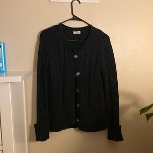 Dark blue sweater